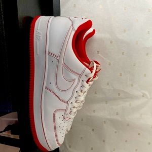 Nike Air Force 1 ‘07 white/university red